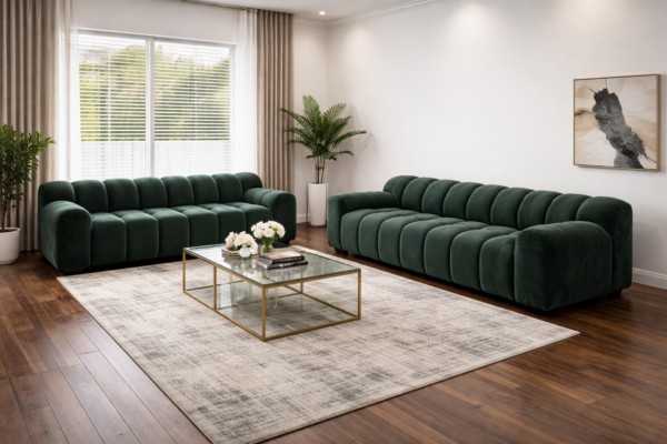 The Verde Luxe Sofa Set