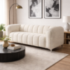 The Ivory Curve Sofa